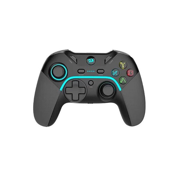 Controle Redragon G808 Pro Sem Fio para PC PSP3 PS3 - Preto
