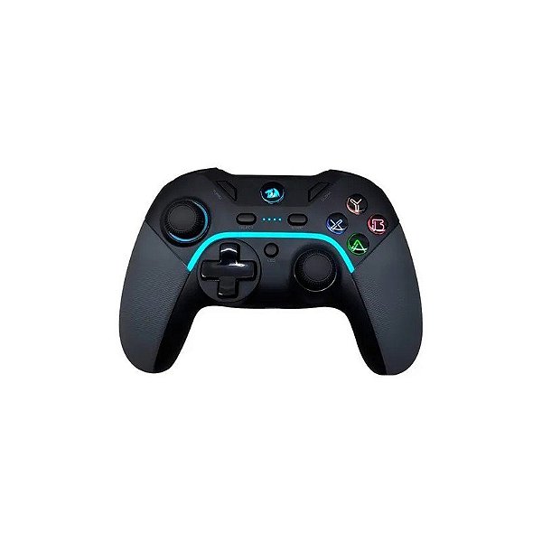 Controle sem fio Redragon Harrow Pro Wireless G808 para PC/PS3/Android - Preto