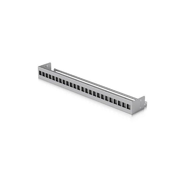 Painel de Rack UACC-RACK-PANEL-PATCH-BLANK-24 Rack Panel 24P Acess. 1U