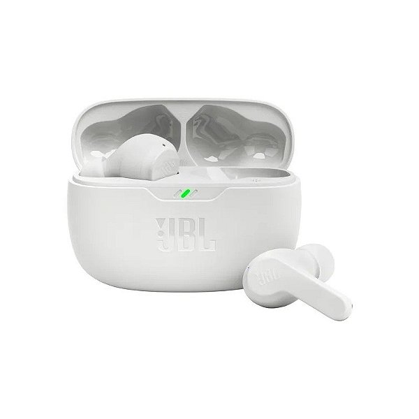 Fone de Ouvido JBL Wave Beam Bluetooth - Branco