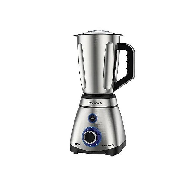 Liquidificador Molimix MLI-800 800 Watts 1.5 Litros 5 Velocidades + Pulsar 220V ~ 50/60 HZ - Prata/Preto