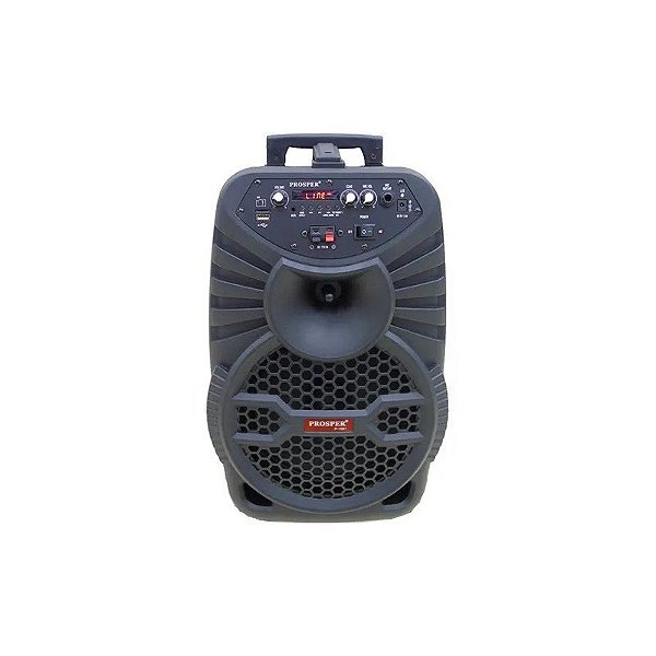 Caixa de Som Prosper -P1081 - 20,32 Centímetros - Microfone - Bluetooth