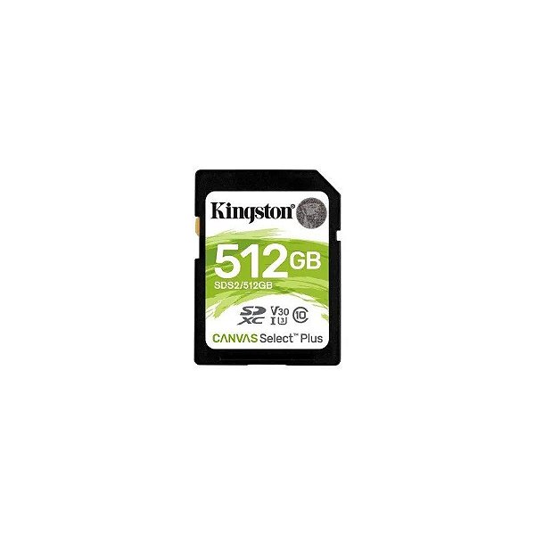 Cartão SD 512GB Kingston Canvas Select Plus SDS2