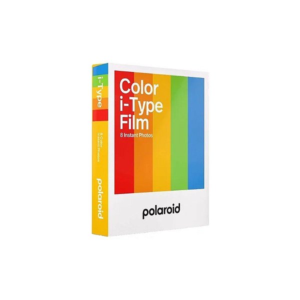 Filme Polaroid Colorido Tipo I de 8 Fotos Instantâneas - para Câmera Polaroid