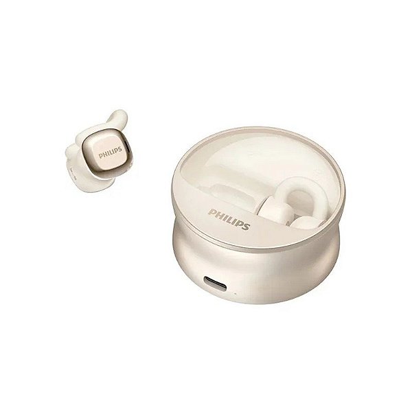 Fone de Ouvido Philips Bluetooth TAQ4220GD/93 - Dourado