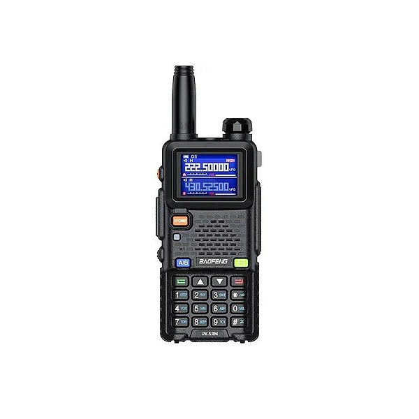 Walkie Talkie Baofeng BF-18L - Dual Band - 10W - 999 Canais - Preto