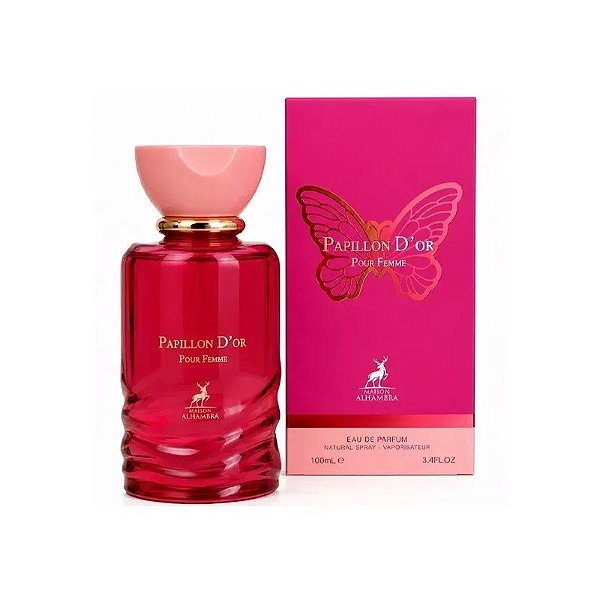 Perfume Feminino Maison Alhambra Papillon D`Or Pour Femme Edp 100ML