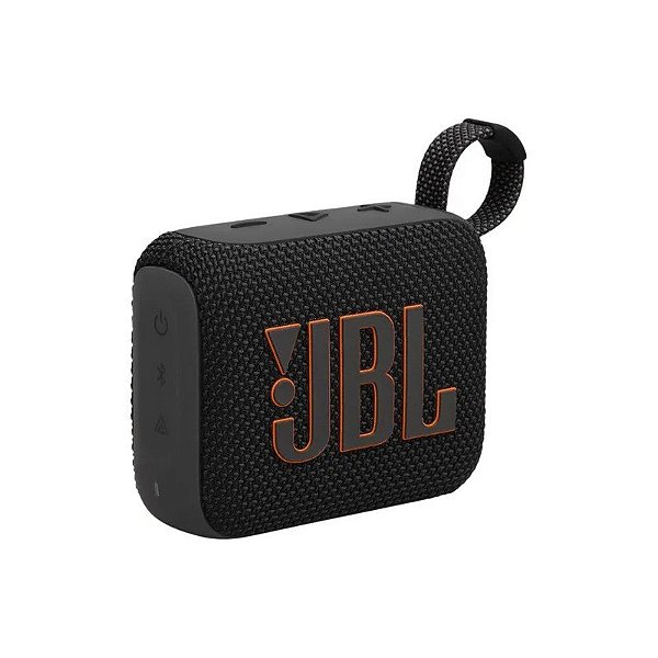 Caixa de Som Portátil JBL Go 4 Preto