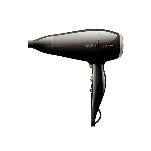 Secador de Cabelo Gama Diamond Ceramic 1900W 110V - Preto