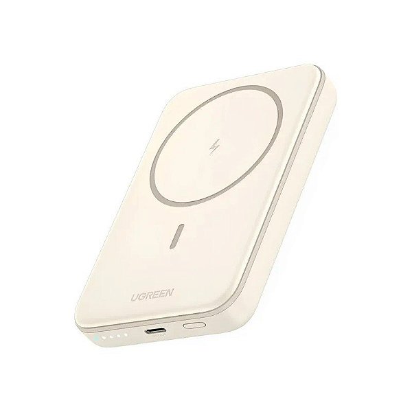 Carregador Portátil Ugreen PB561 Magsafe 20 W 10.000 Mah Bege
