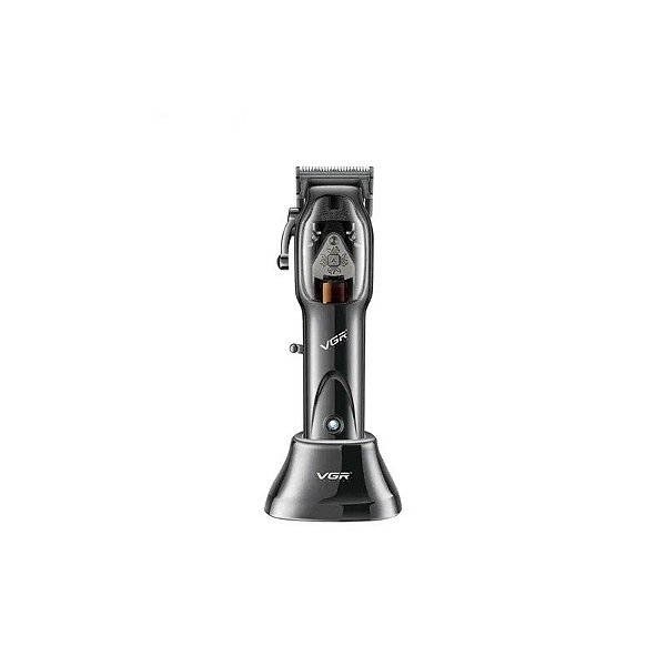 Máquina de Cortar Cabelo e Barba VGR V-653 Profissional Preto