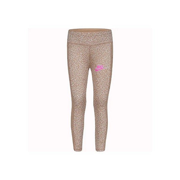 Calça Nike Infantil Feminina Dri-Fit Leggings 4 - Bege 36L072-X0L