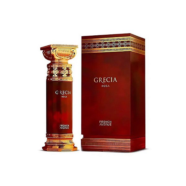 Perfume French Avenue Grécia Rosa Eau de Parfum Unissex 100ML