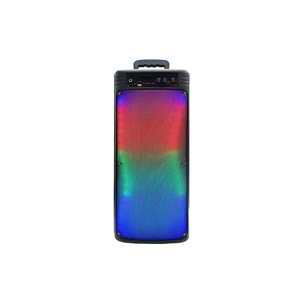 Caixa de Som Kolav XH-2801 8"X2 Recarregável/USB/Bluetooth/Microfone