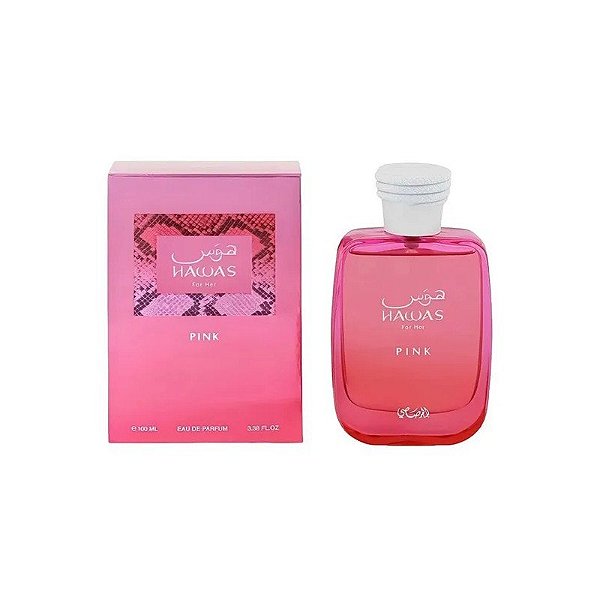 Perfume Rasasi Hawas Pink Eau de Parfum 100ML