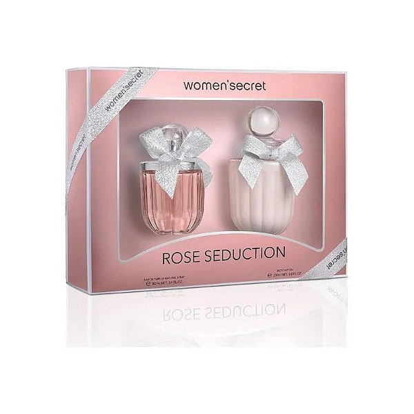 Kit Women Secret Rose Seduction Eau de Toilette Feminino 100ML