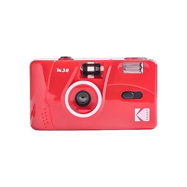 Câmera Compacta Analógica Kodak M38 com Flash - Vermelho