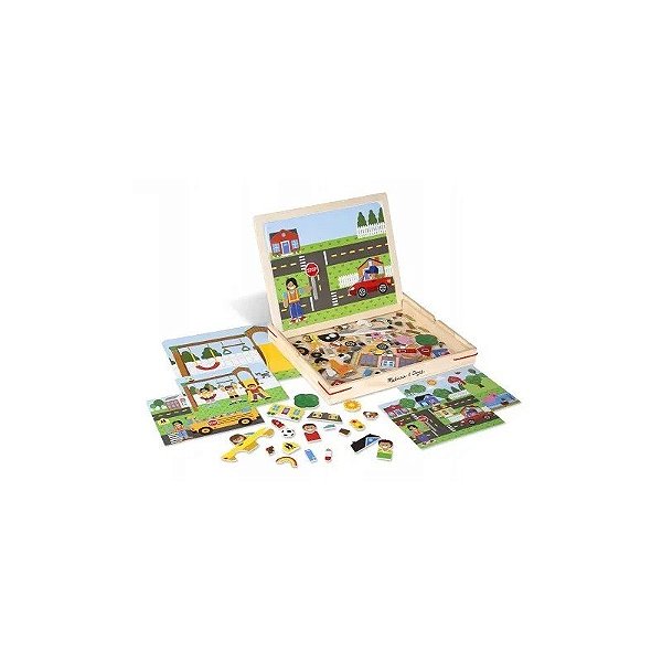 Jogo de Imagens Magnéticas de Madeira Melissa & Doug 19918