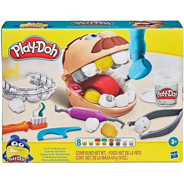 Play-Doh O Dentista Piadista Hasbro - F1259