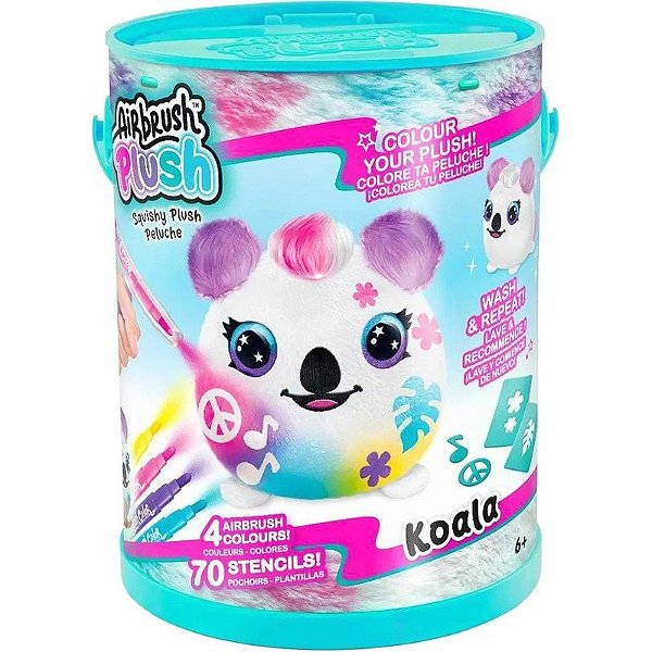 Peluche Koala Airbrush Pelúcia Canal Toys - OFG 266