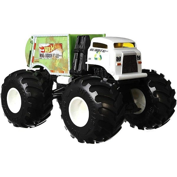 Kit Hot Wheels Monster Trucks Will Trash It All Mattel - GWK99