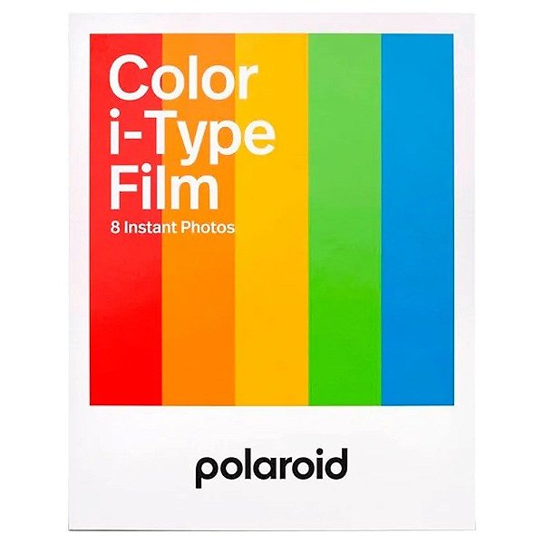 Filme Polaroid Colorido Tipo I 8 Fotos Instantâneas - PRD006000