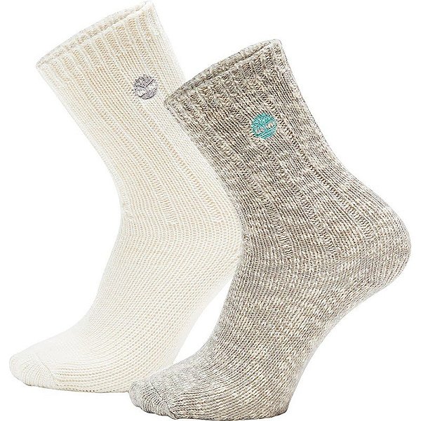 Meias Cano Alto Timberland Boot Socks A2PTFEA3 (2 Pares)