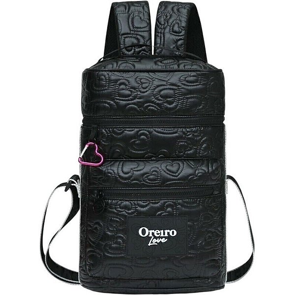 Mochila Matera Las Oreiro 17314 - Preta