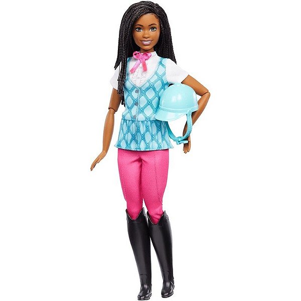 Boneca Brooklyn Barbie Mysteries: A Grande Caça ao Cavalo Mattel - HXJ39