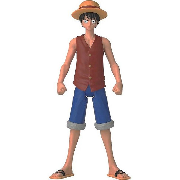 Boneco One Piece Monkey D. Luffy Anime Heroes Mega Bandai - 38330-38331