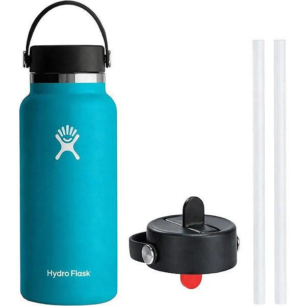 Garrafa Térmica Hydro Flask W32BTS454 946mL + Tampa WFS001 - Laguna