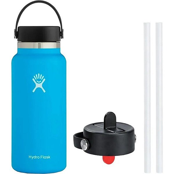 Garrafa Térmica Hydro Flask W32BTS415 946mL + Tampa WFS001 - Pacífico