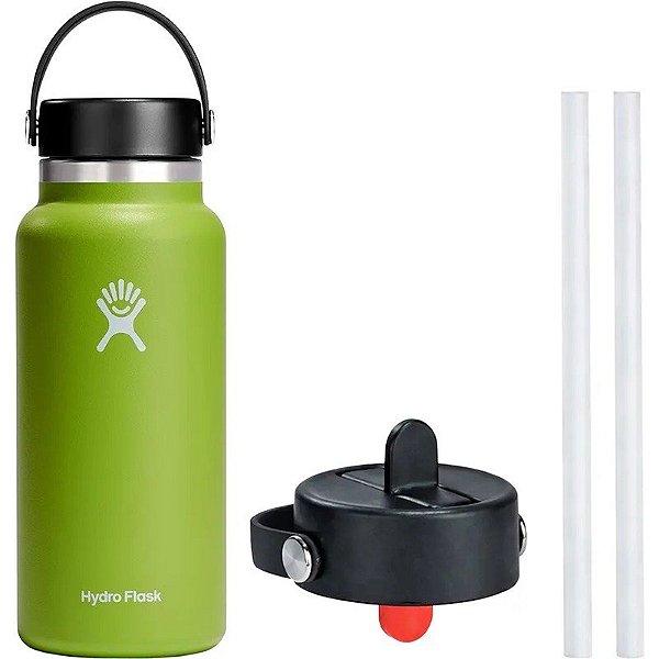 Garrafa Térmica Hydro Flask W32BTS321 946mL + Tampo WFS001 - Seagrass