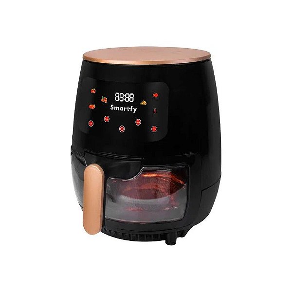 Fritadeira Elétrica Smartfy AF01B 900W 3.6L 110V - Preta