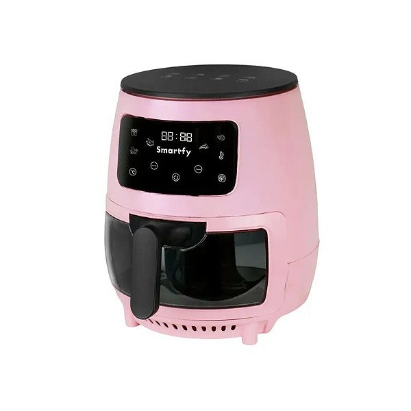 Fritadeira Elétrica Smartfy AF03RS 900W 3.6L 110V - Rosa