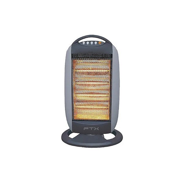 Aquecedor Elétrico Halógeno FTX HH2-161V - 1600W - 220V - Cinza