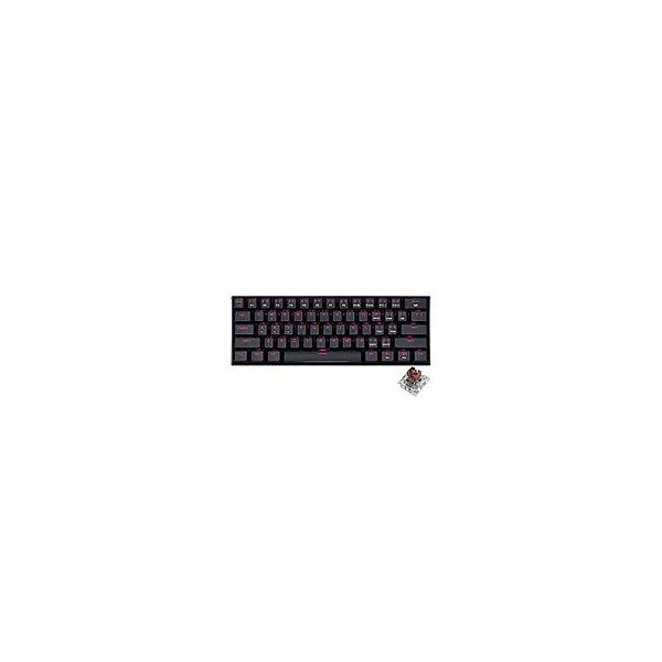Teclado Gamer Mecânico Redragon K630 Dragonborn USB / Retroiluminado / Inglês - Preto