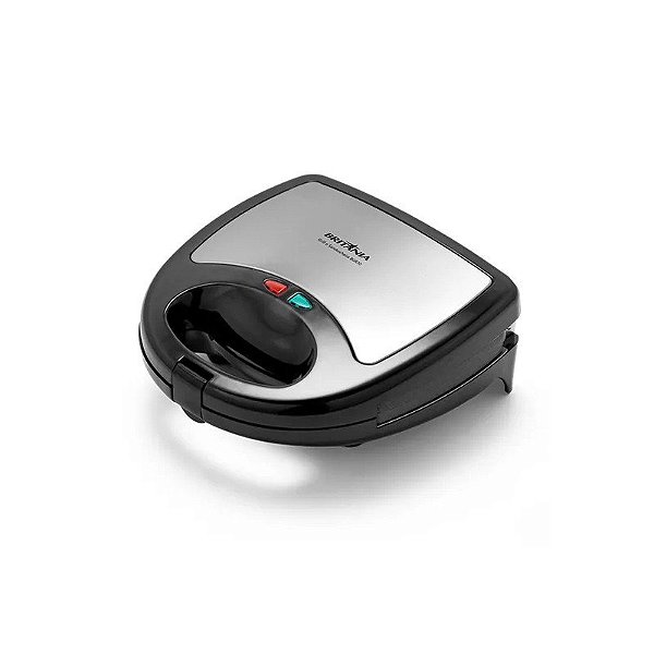 Grill Britânia BGR30 - 750W - 110V/60Hz - Preto e Prata