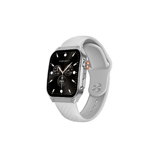 Relógio inteligente FTX FTXAM15-SVW - Bluetooth - Prata e Cinza