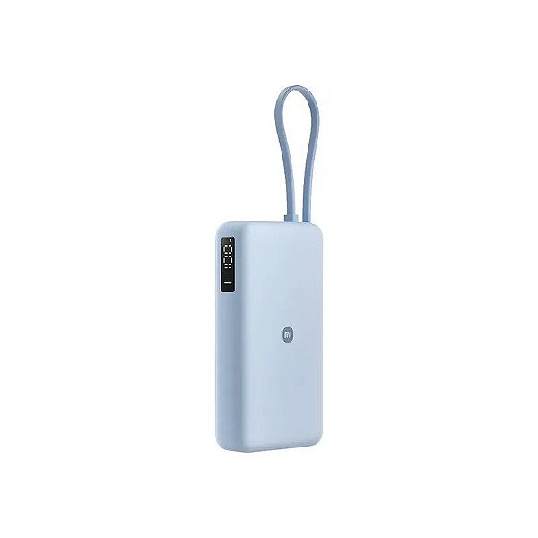 Carregador Portátil Xiaomi PB2067 - 67W - 20000mAh - com Cabo USB-C - Azul