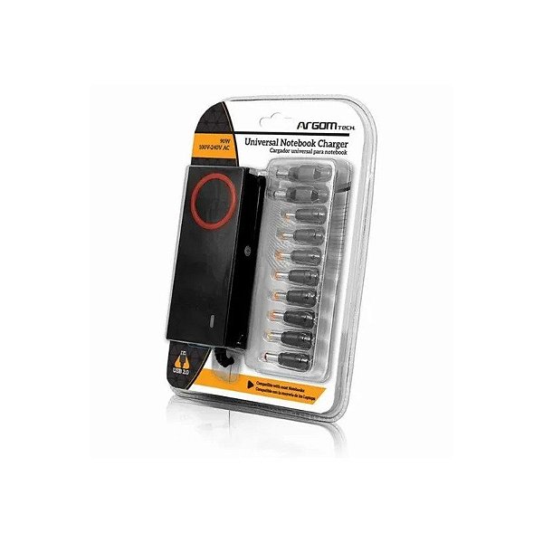 Fonte para Notebook Universal Argom ARG-AC-0097 90W