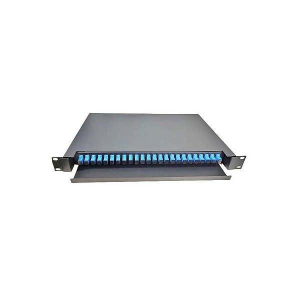 Distribuidor Óptico F. Dio 24 Cores ODF Completo JZ-1823-Upc