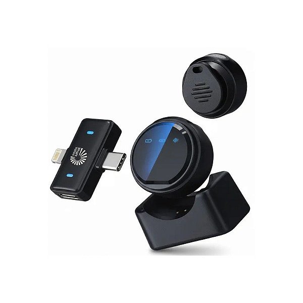Microfone Sem Fio Smart Vision M18MINI - Preto