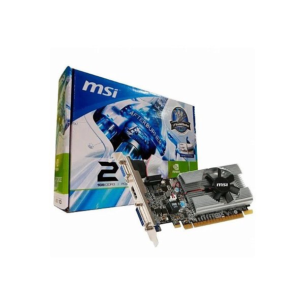 Placa de Vídeo 1GB MSI Geforce N210 DDR3