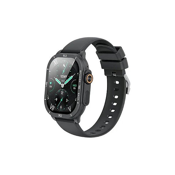 Relógio XO XO-J12 / Amoled / Preto
