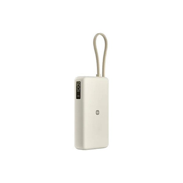 Carregador Portátil Xiaomi Power Bank 20000mAh 67W - Bege