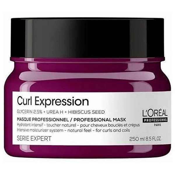 Máscara Capilar L'Oréal Curl Expression Glicerina - 250mL