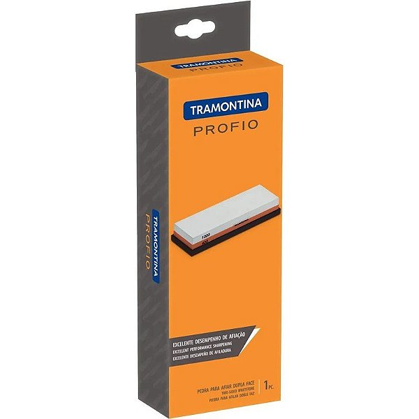 Pedra para Afiar Facas Tramontina Profio Dupla Face - 24029/000