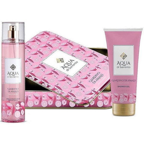 Kit Body Mist Aqua di Sorrento Giardino Di Amalfi 245mL + Gel de Banho 200mL