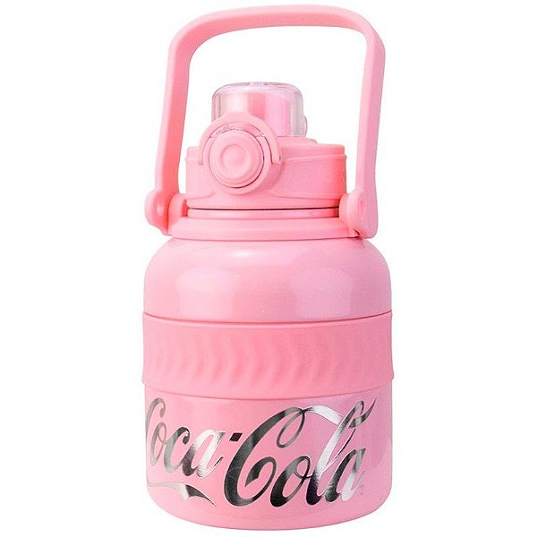 Garrafa Térmica Nonoo Coca Cola NS850R1 850ml - Rosa